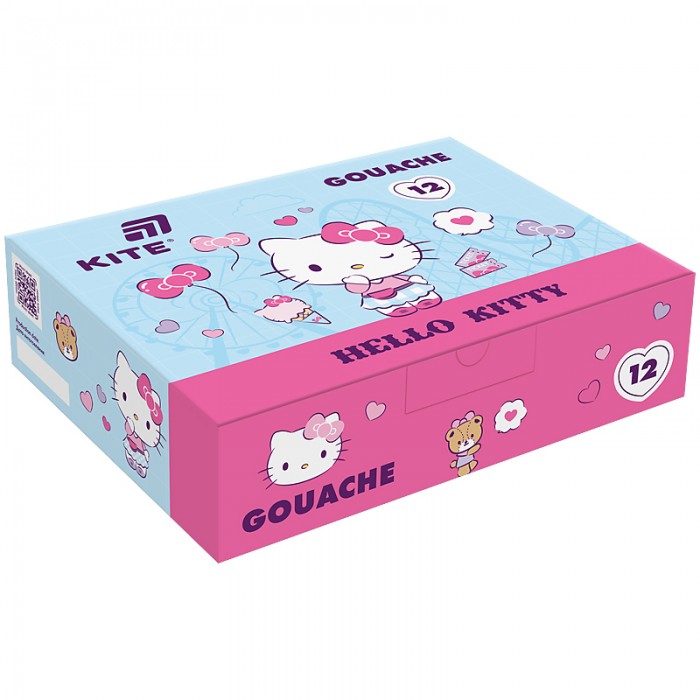 Гуашь Hello Kitty (12 цветов) hk25-063	