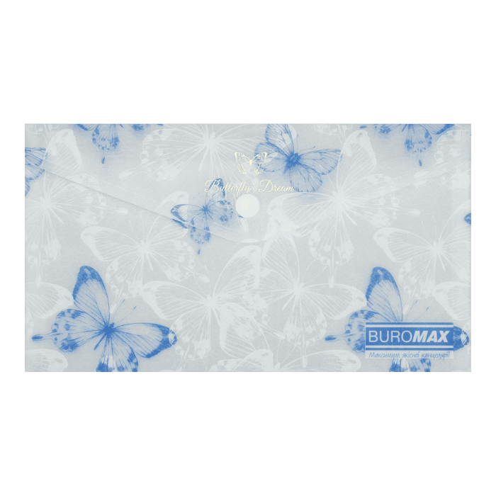 Папка-конверт на кнопці DL Arabeski (білий перламутровий) BM.3952-31