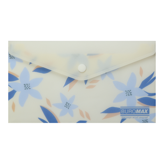 Папка-конверт на кнопке DL Arabeski (маренго) BM.3952-53