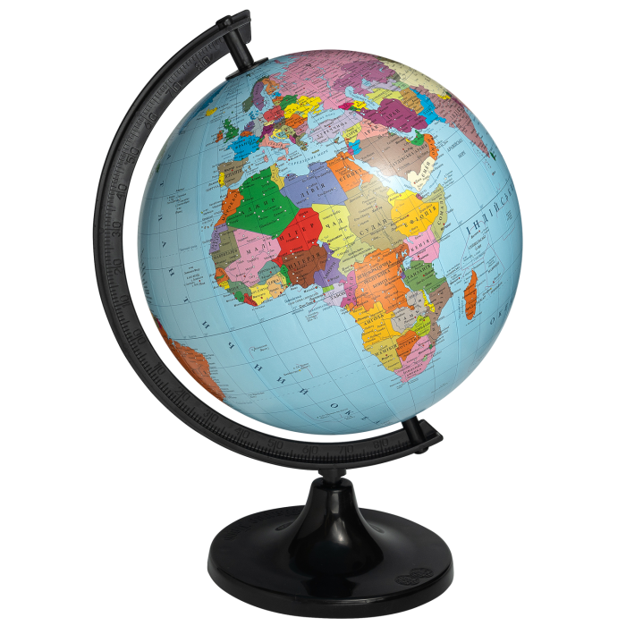 Глобус 320мм. політичний (укр) 