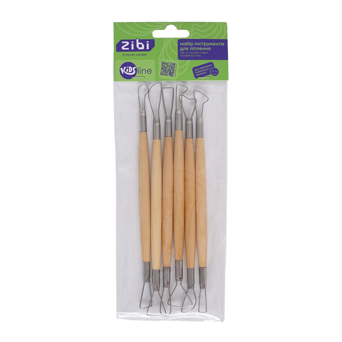 Набір стеків-петель для ліплення, двосторонні, 6шт