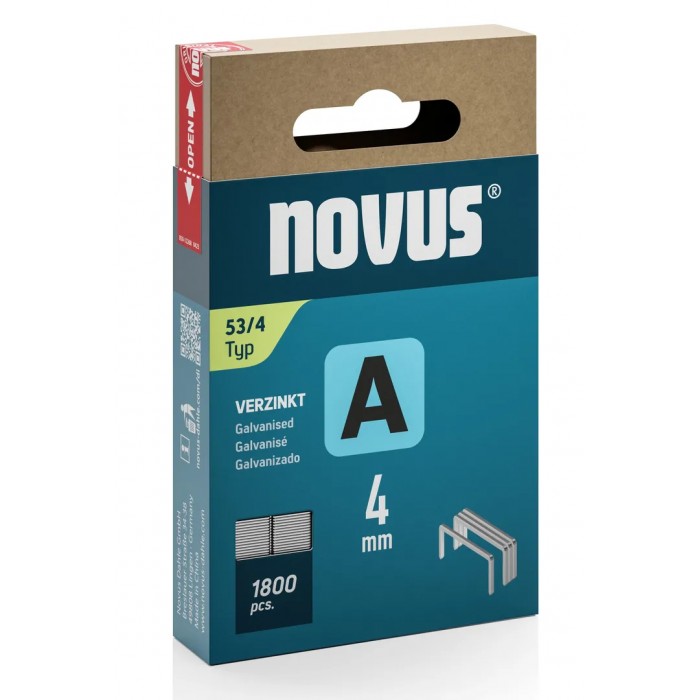 Скоби А53, 4мм (1800шт)