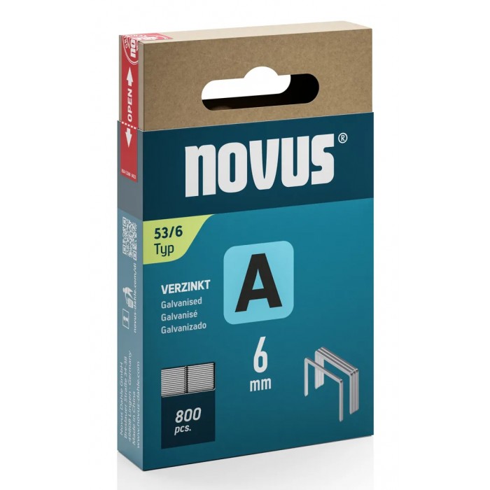 Скоби А53, 6мм (800шт)