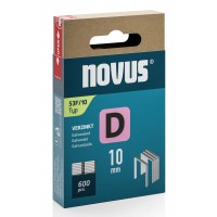 Скоби пласкі D53F, 10мм (600шт)