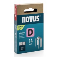 Скоби пласкі D53F, 14мм (600шт)