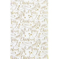 Папір подарунковий пакувальний 50х70см, у аркушах