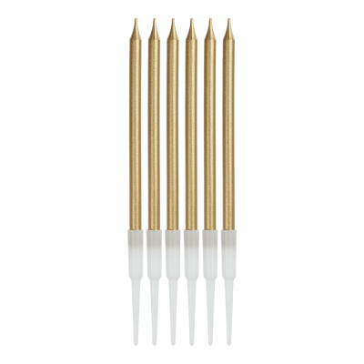 Свічки в наборі (золотий)