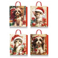 Пакет паперовий подарунковий 18х23см., S