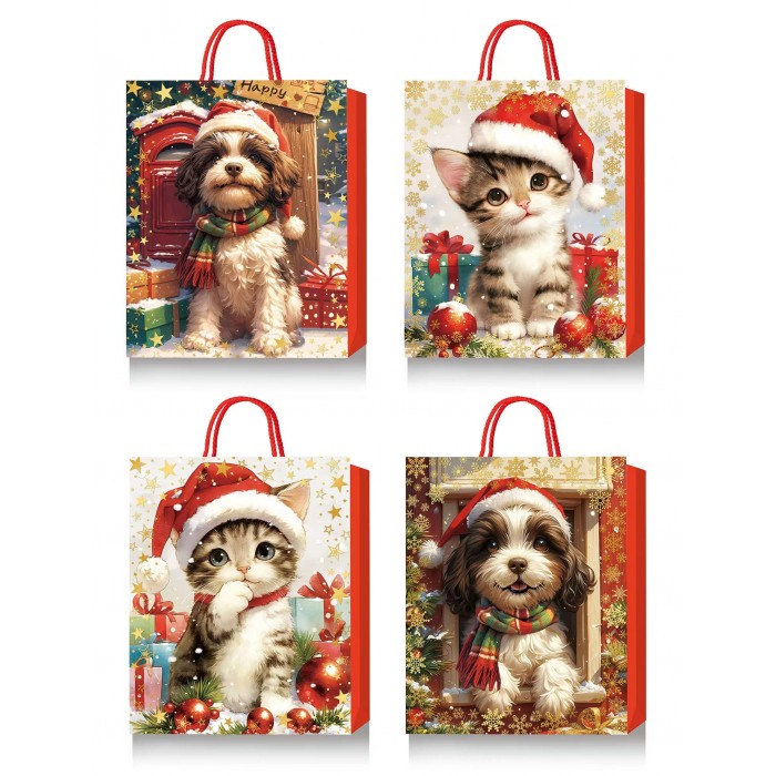 Пакет паперовий подарунковий 18х23см., S