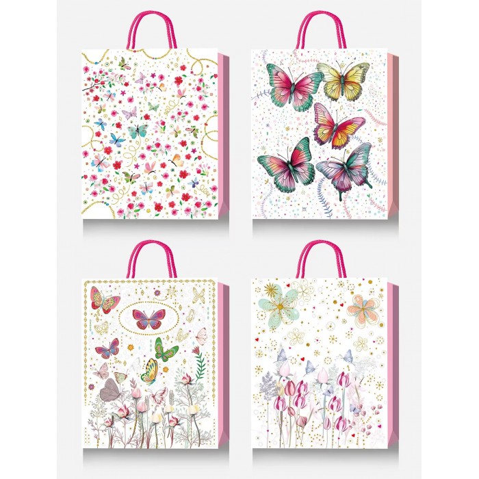 Пакет паперовий подарунковий 18х23см., S