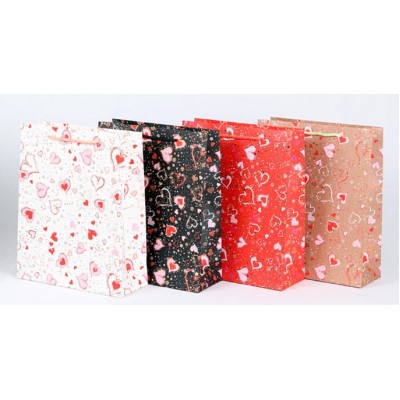 Пакет паперовий подарунковий 18х23см., S (асорті)