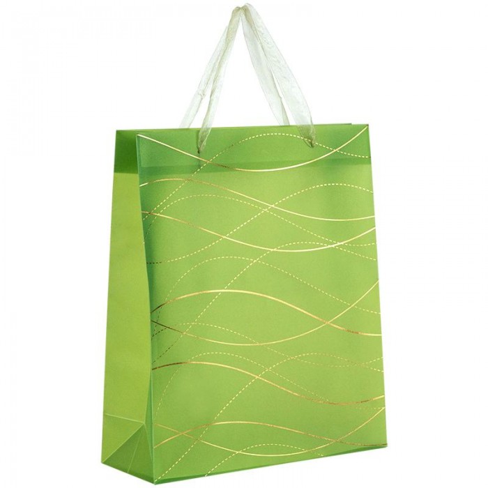 Пакет пластиковий подарунковий 32x27x8.5см Waves-3