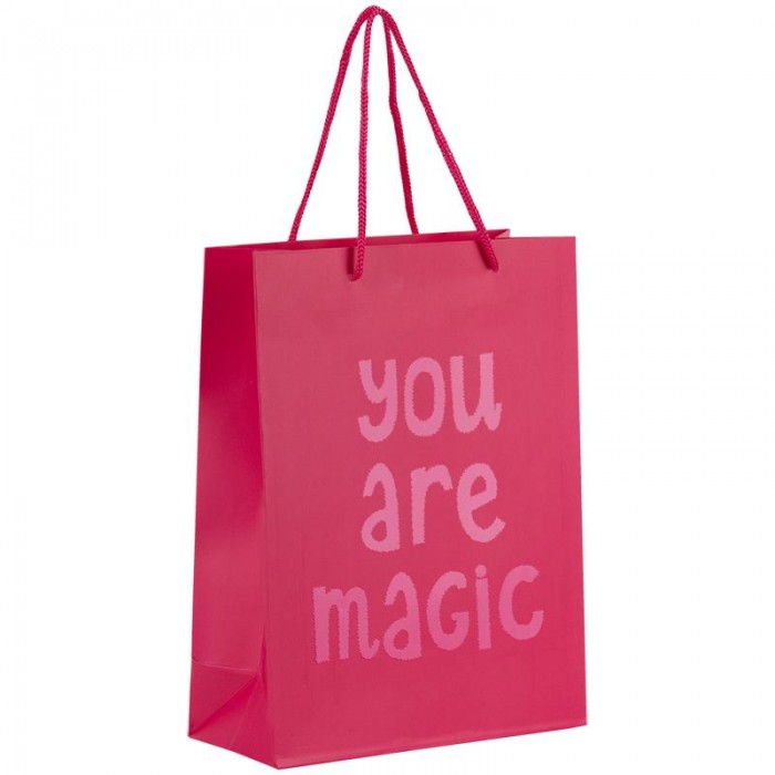 Пакет паперовий подарунковий 18х24см., You are magic