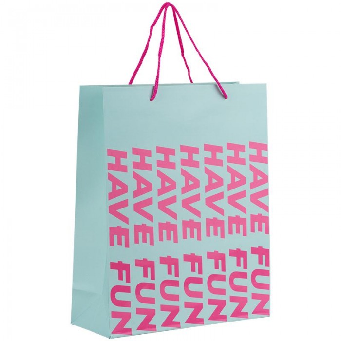 Пакет паперовий подарунковий 26х32см., Have fun