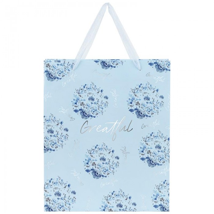 Пакет пластиковий подарунковий 25х19x8.5см Flower Symphony-2