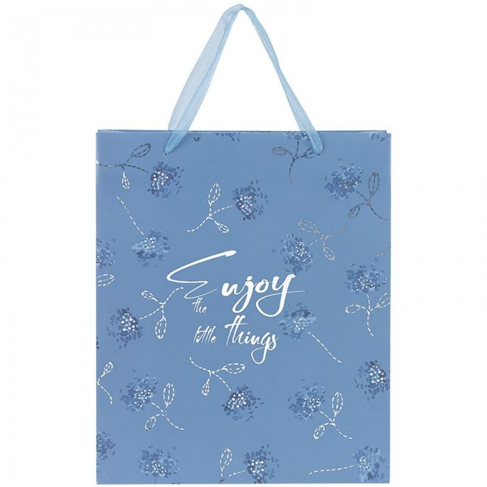 Пакет пластиковий подарунковий 25х19x8.5см Flower Symphony-3