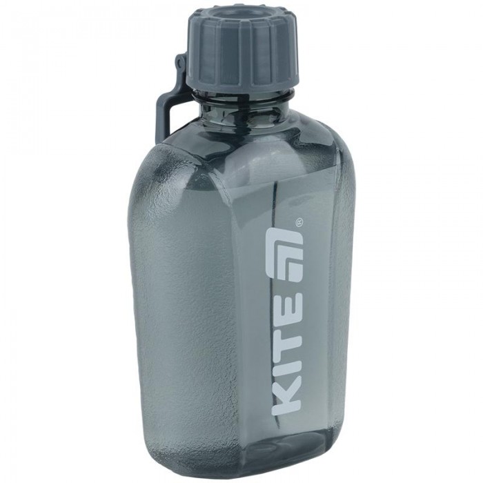 Пляшечка для води (сіра) 650мл	