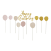 Топери в наборі Happy birthday 11х7см (10шт)