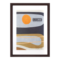 Фоторамка пластикова 21х29,7 (А4) темно-коричневий