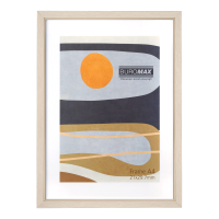 Фоторамка пластикова 21х29,7 (А4) айворі з золотом