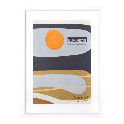 Фоторамка пластикова 21х29,7 (А4) білий